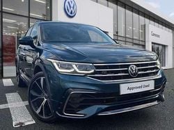 Blue Used 2021 VW Tiguan R-line SUV | £23,999 (Fair price)