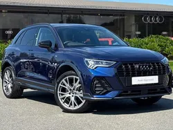 Blue Used 2024 Audi Q3 Black Edition SUV | £34,750 (Fair price)
