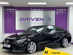 Black Used 2016 Mercedes E220 AMG line Coupe | £10,300 (Good price)