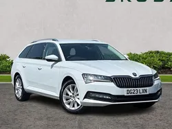 White Used 2023 Skoda Superb SE Technology Estate | £23,995 (Fair price)