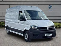 White Used 2023 VW Crafter Trendline Van | £32,378