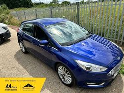 Blue Used 2015 Ford Focus Titanium X Hatchback | £4,685 (A bit pricey)