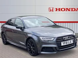 Blue Used 2018 Audi A3 Black Edition Sedan | £15,528 (Good price)