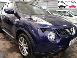 Blue Used 2017 Nissan Juke N-Connecta SUV | £7,395 (Fair price)