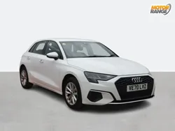White Used 2020 Audi A3 Advanced Hatchback | £14,695 (Good price)