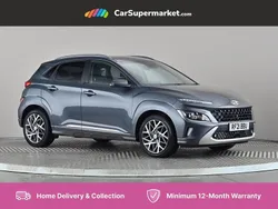 Grey Used 2021 Hyundai Kona Premium SUV | £14,897 (Fair price)