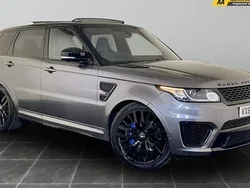 Grey Used 2017 Land Rover Range Rover Sport SVR SUV | £24,895 (Fair price)