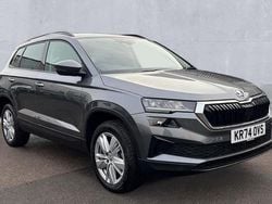 Graphite grey metallic Used 2024 Skoda Karoq SE Drive SUV | £20,916 (Fair price)
