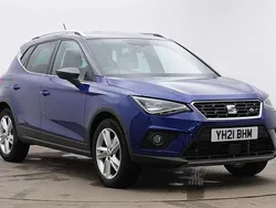Blue Used 2021 Seat Arona FR SUV | £13,695 (Fair price)