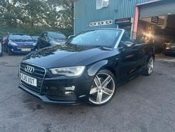 Black Used 2015 Audi A3 Cabriolet S-Line Cabriolet | £11,220