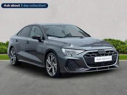 Grey New 2025 Audi A3 Black Edition Sedan | £29,857 (Super price)