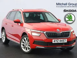 Corrida red Used 2020 Skoda Kamiq SE L SUV | £13,995 (Fair price)