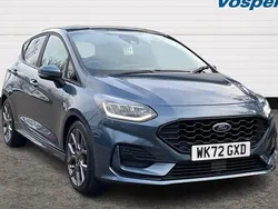 Blue Used 2022 Ford Fiesta ST-Line Hatchback | £14,450 (Fair price)
