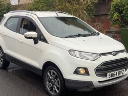 White Used 2014 Ford Ecosport Titanium SUV | £4,495 (Fair price)