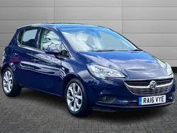 Dark sea blue Used 2016 Vauxhall Corsa Hatchback | £7,650 (Fair price)