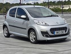 Silver Used 2013 Peugeot 107 Allure Hatchback | £2,399 (Fair price)