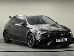 Cosmos black Used 2024 Mercedes A45 AMG AMG Hatchback | £49,000 (Fair price)
