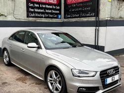 Silver Used 2013 Audi A4 S-Line Sedan | £7,850