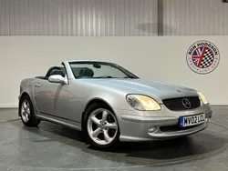 Silver Used 2002 Mercedes SLK200 AMG Cabriolet | £6,995
