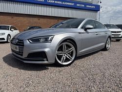Silver Used 2019 Audi A5 S-Line Coupe | £15,401 (Super price)