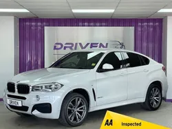 White Used 2018 BMW X6 M Sport SUV | £24,750 (Good price)