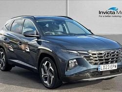 Dark teal metallic Used 2023 Hyundai Tucson Ultimate SUV | £25,000 (Fair price)