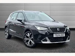 Midnight black Used 2024 Seat Arona Xperience Lux SUV | £19,195 (Fair price)