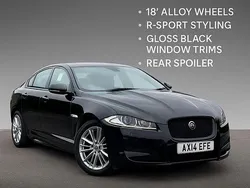 Black Used 2014 Jaguar XF R-Sport Sedan | £7,594 (Fair price)