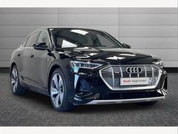 Black Used 2022 Audi e-tron Sportback S-Line SUV | £25,990 (Good price)