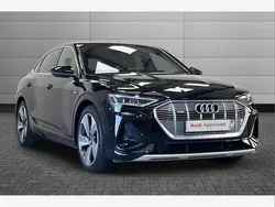 Black Used 2022 Audi e-tron Sportback S-Line SUV | £26,290 (Fair price)
