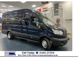 Blue Used 2018 Ford Transit Trend | £15,850 (Fair price)