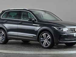 Grey Used 2021 VW Tiguan Elegance SUV | £21,998 (Fair price)