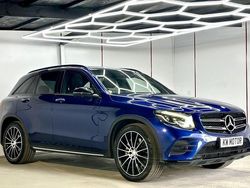 Blue Used 2016 Mercedes GLC250 AMG Line Premium Estate | £17,984 (Fair price)