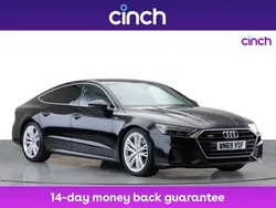 Black Used 2019 Audi A7 S-Line Hatchback | £26,799 (Fair price)