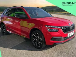 Red Used 2021 Skoda Kamiq Monte Carlo SUV | £17,995 (A bit pricey)