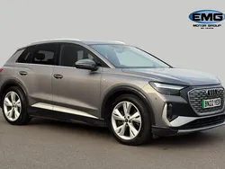 Grey Used 2022 Audi Q4 e-tron S-Line SUV | £24,495 (Good price)