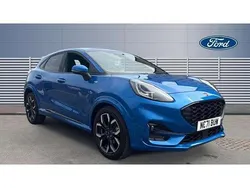 Blue Used 2022 Ford Puma ST-Line X SUV | £16,160 (Fair price)
