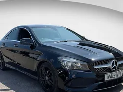Black Used 2019 Mercedes CLA180 AMG line Sedan | £12,890 (Fair price)