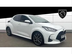 White Used 2023 Toyota Yaris Hybrid Hatchback | £19,967 (A bit pricey)