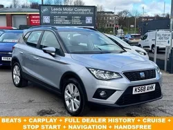 Silver Used 2018 Seat Arona SE Technology SUV | £10,295 (Fair price)
