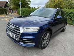 Blue Used 2018 Audi Q5 S-Line SUV | £19,390 (Fair price)