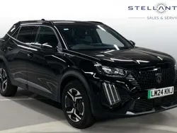 Black Used 2024 Peugeot e-2008 Allure SUV | £16,990 (Expensive)