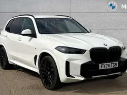 White Used 2025 BMW X5 M Sport SUV | £70,666 (Expensive)
