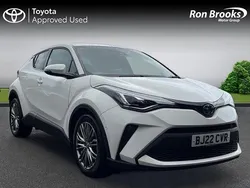 White Used 2022 Toyota C-HR SUV | £20,650 (Fair price)