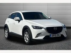 Snowflake white Used 2015 Mazda CX-3 SUV | £7,490 (Good price)