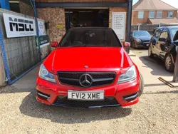 Red Used 2012 Mercedes C220 AMG Sedan | £6,950 (A bit pricey)