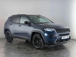 Blue Used 2022 Jeep Compass Night Eagle SUV | £18,750 (Fair price)