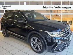 Black Used 2023 VW Tiguan R-line Edition SUV | £25,990 (Fair price)