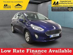 Blue Used 2018 Ford Fiesta Zetec Hatchback | £9,249 (Fair price)