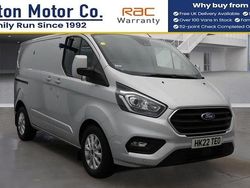 Silver Used 2022 Ford Transit Custom Limited Van | £15,950 (Good price)